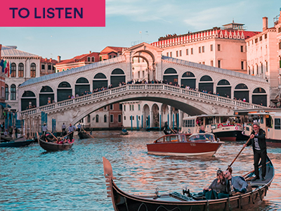 a photo of a bridge over a canal in Venice