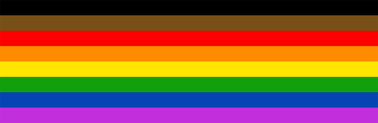 Inclusive Pride flag 