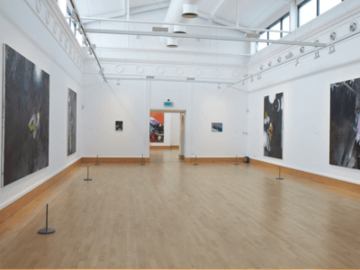 The largest gallery space in the Djanogly Gallery