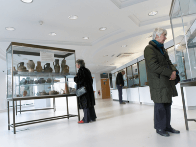 Visitors in the University of Nottingham Museum