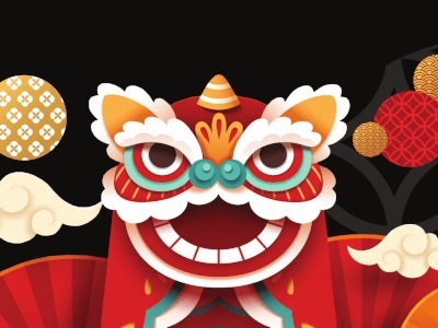 About China: Traditional Dragon and Lion Dance