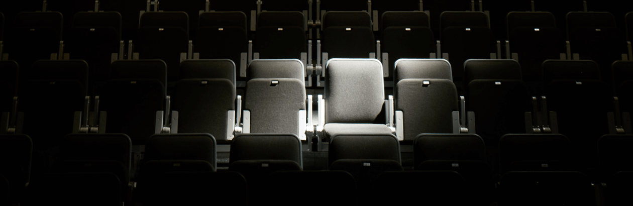 Seats in Djanogly Theatre